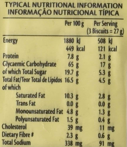 Bakers Tennis biscuits - 200g