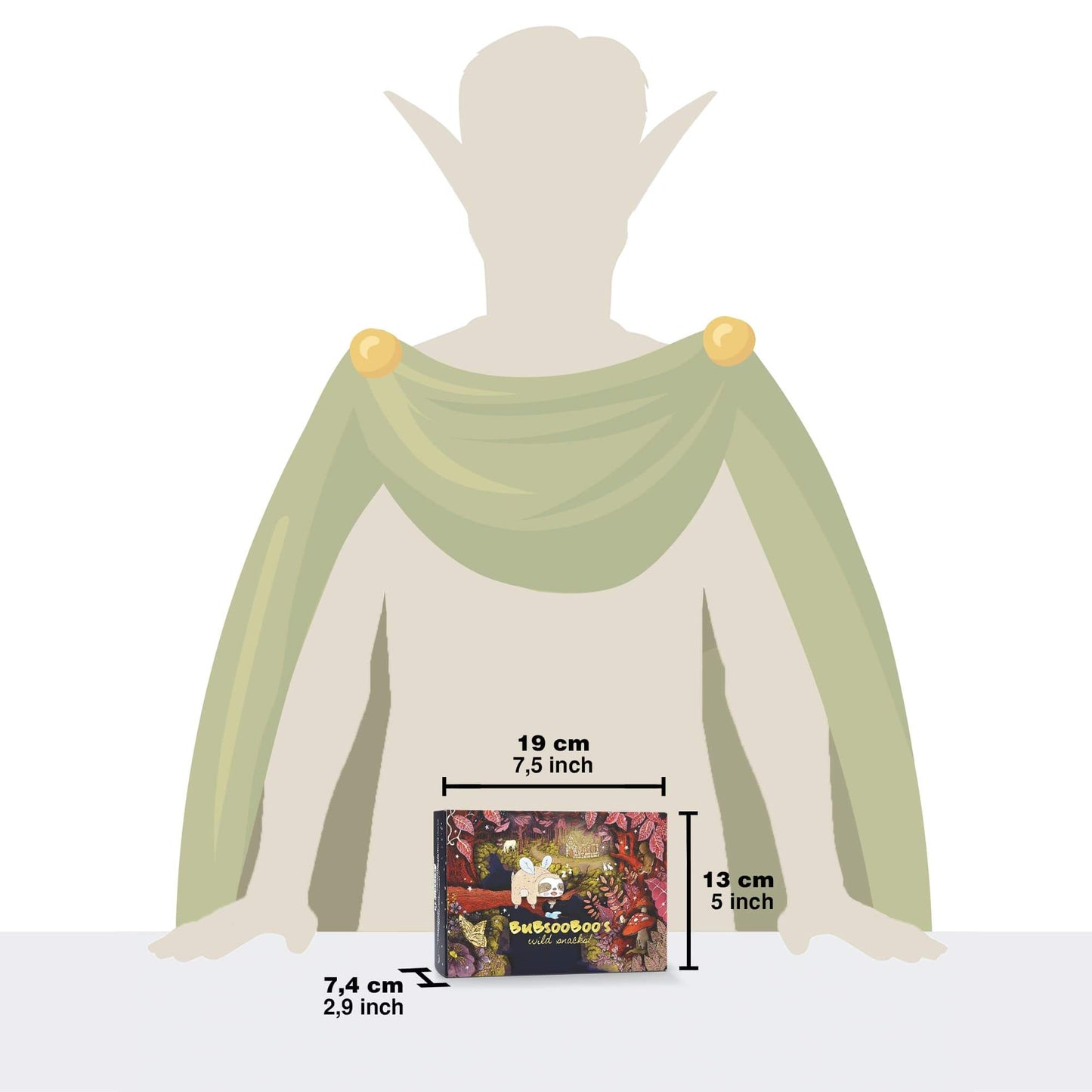 International Fairy Tale Snack Box - 12 Full-Size Global Treats