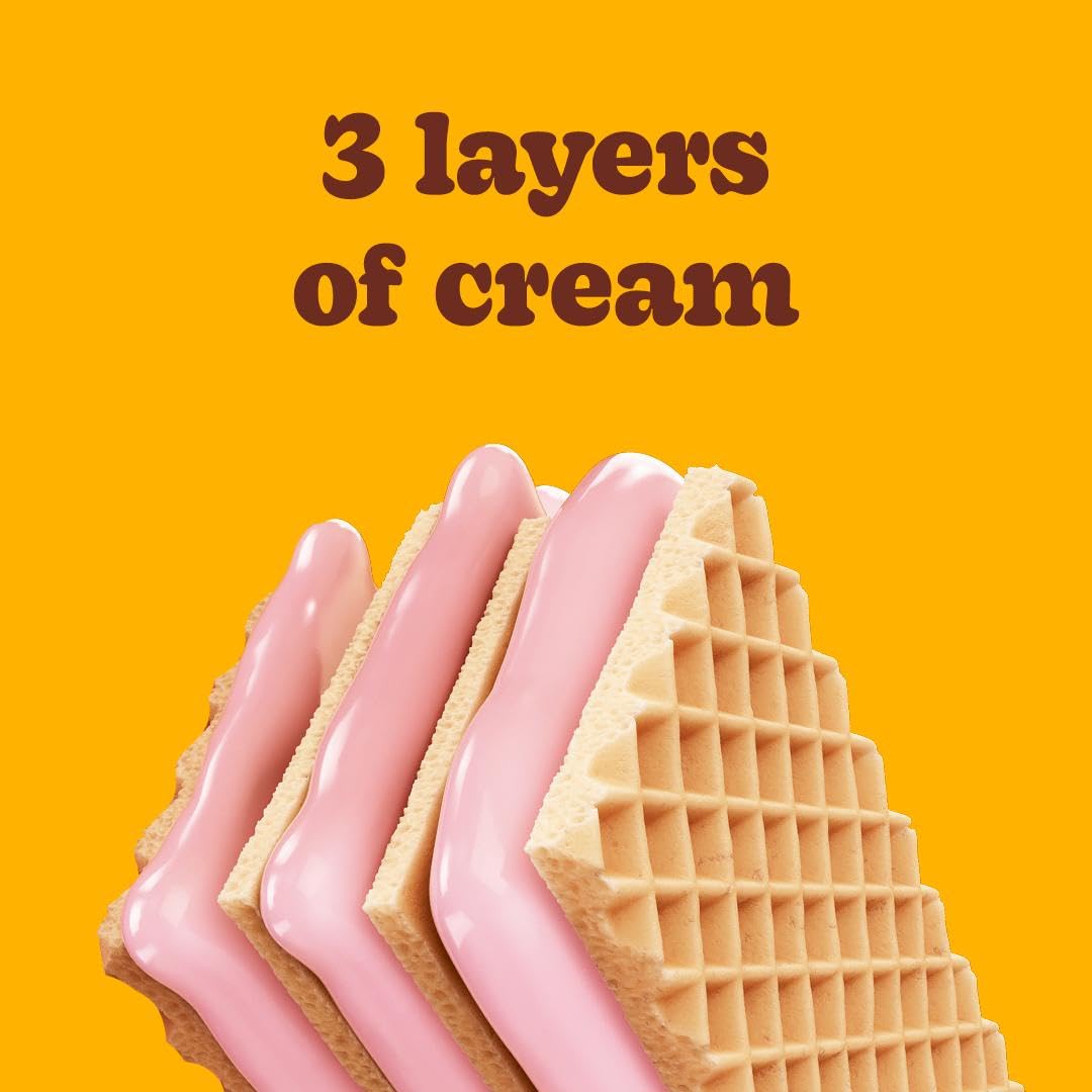 TikTok Viral Bauducco Wafer Cookies - Italian Chocolate & Vanilla