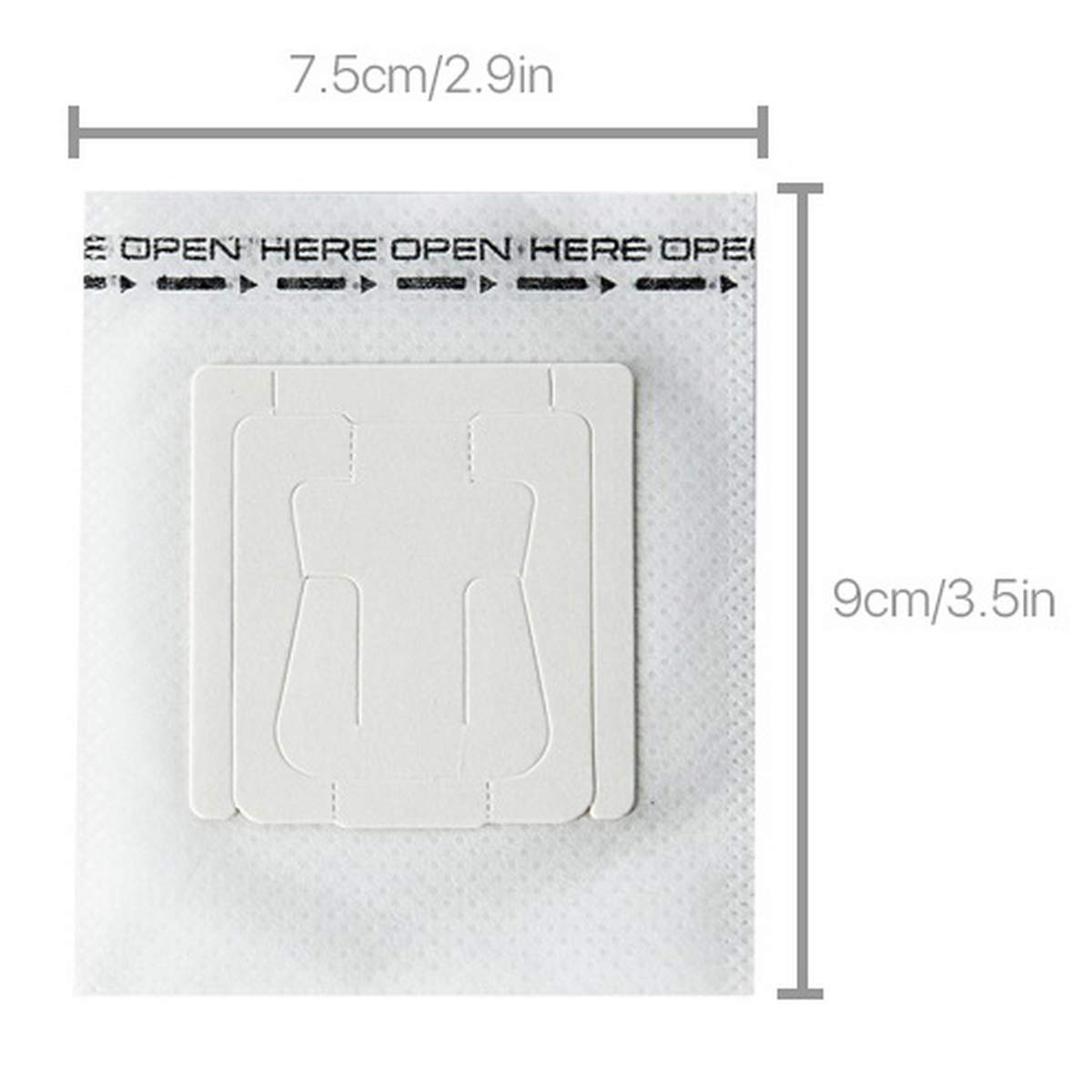 Ayevision 100Pcs Portable Coffee Filter Paper Bag