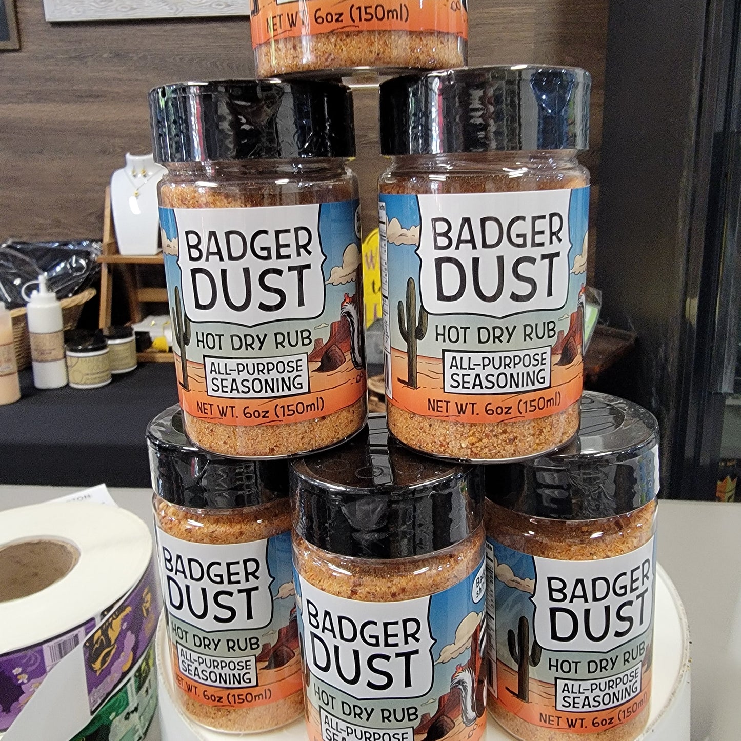Badger Dust Hot All- Purpose Seasoning