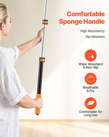 Telescopic Extension Pole 1.76-4 FT Multi-Purpose for Painting Cleaning