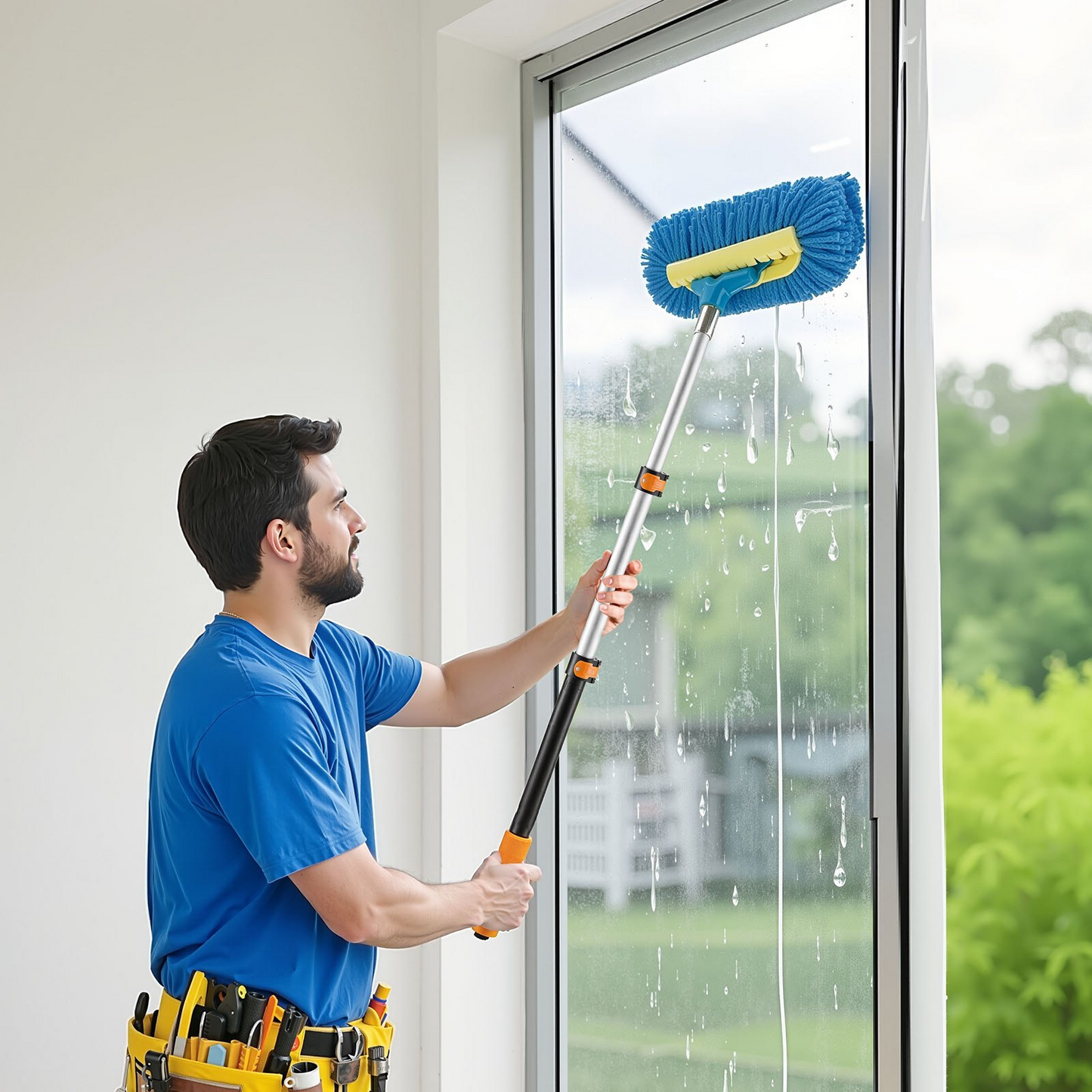 Telescopic Extension Pole 1.76-4 FT Multi-Purpose for Painting Cleaning