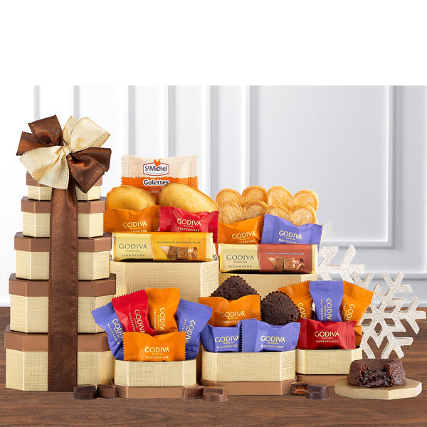 Godiva and Bakery Tower