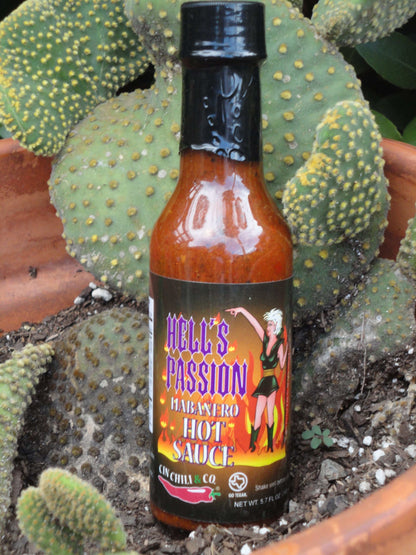 HELL'S PASSION HABANERO HOT SAUCE