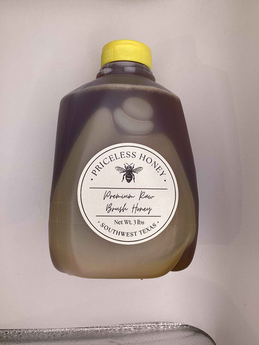 Premium Raw Brush Honey 3lb