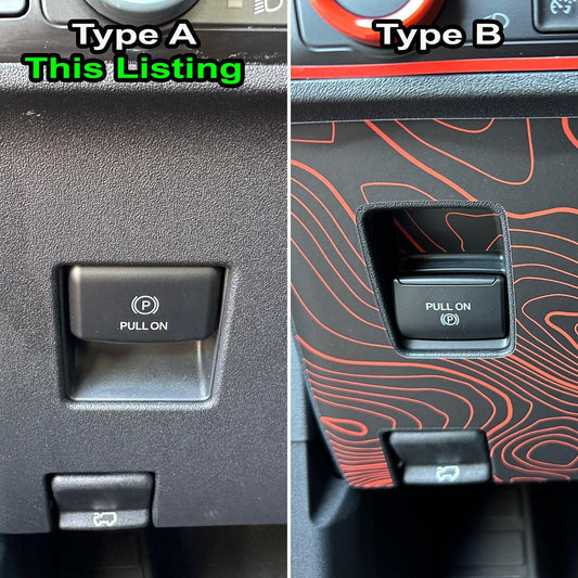 Topo Understeering Panel Overlay (Printed Series) - 2021-2022 Bronco (Type A)