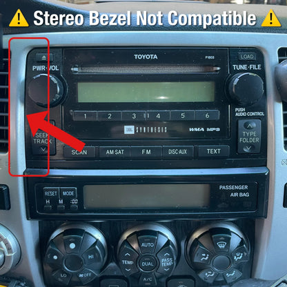 2003-2009 Toyota 4runner (4th Gen) Accessory Dash Mount Molle AMP Phone Tablet Radios Overlanding