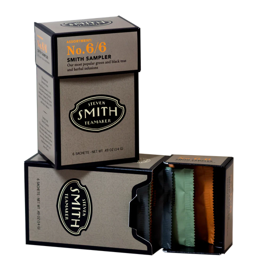 SMITH TEAMAKER - ASSORTED SAMPLER BLEND NO. 6/6 (6 TEA BAGS, 0.49 OZ)