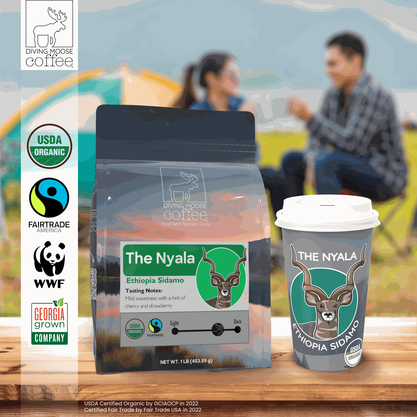 The Nyala - Ethiopia Sidamo Organic Medium-Dark Roast