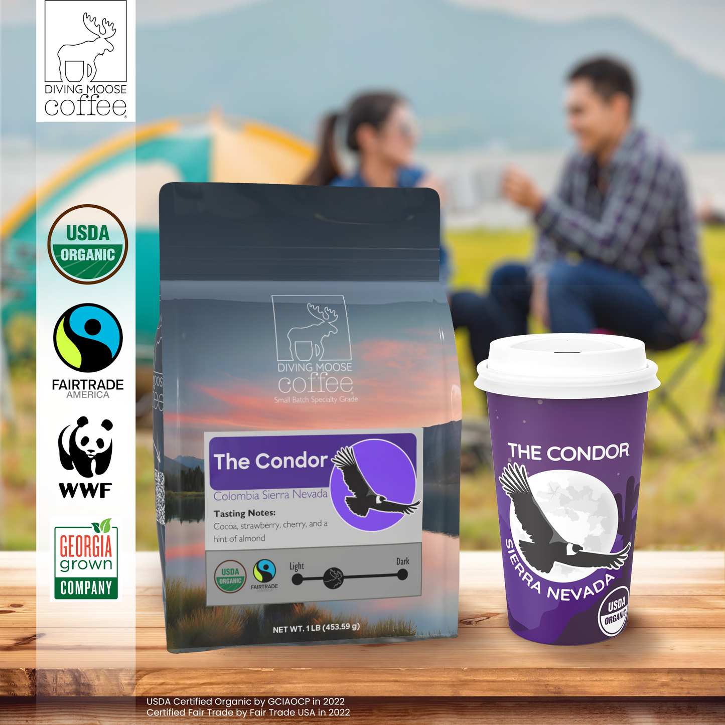 The Condor - Colombia Sierra Nevada Organic Medium-Light Roast