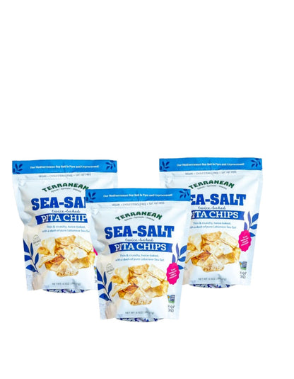 Pita Chips THREE PACK - Please select your flavors!