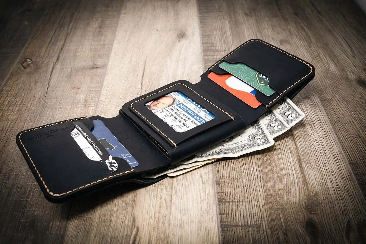 Badge Trifold Wallet