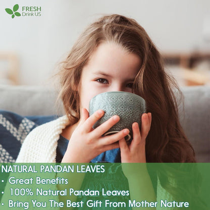 Natural Pandan Leaves Dried, No Additives, No Caffeine, Vegan