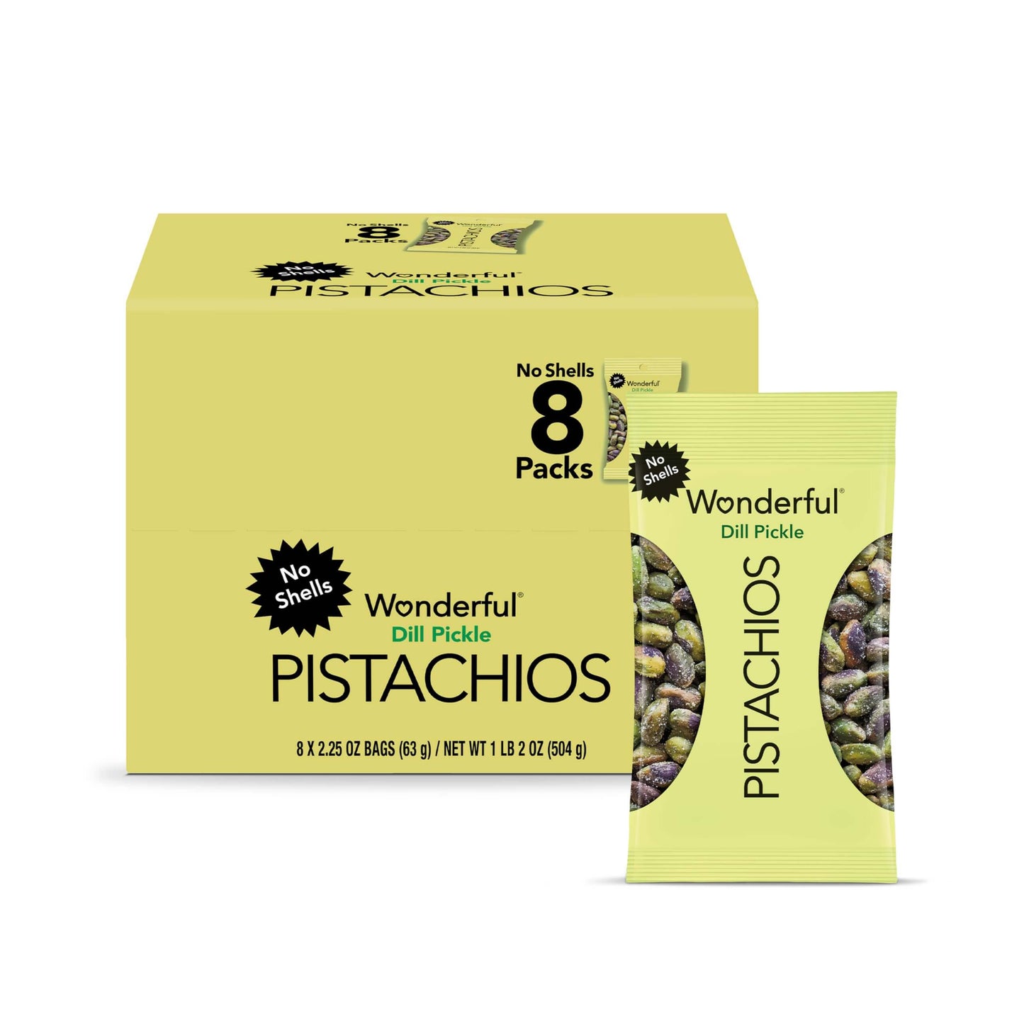 Wonderful Pistachios No Shells - Viral Flavors Variety Pack, Premium Roasted (6.75 oz)