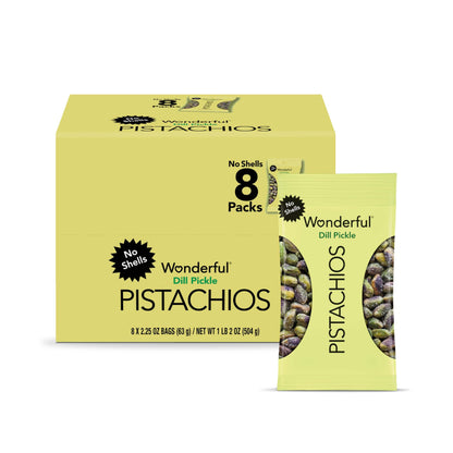 Wonderful Pistachios No Shells - Viral Flavors Variety Pack, Premium Roasted (6.75 oz)