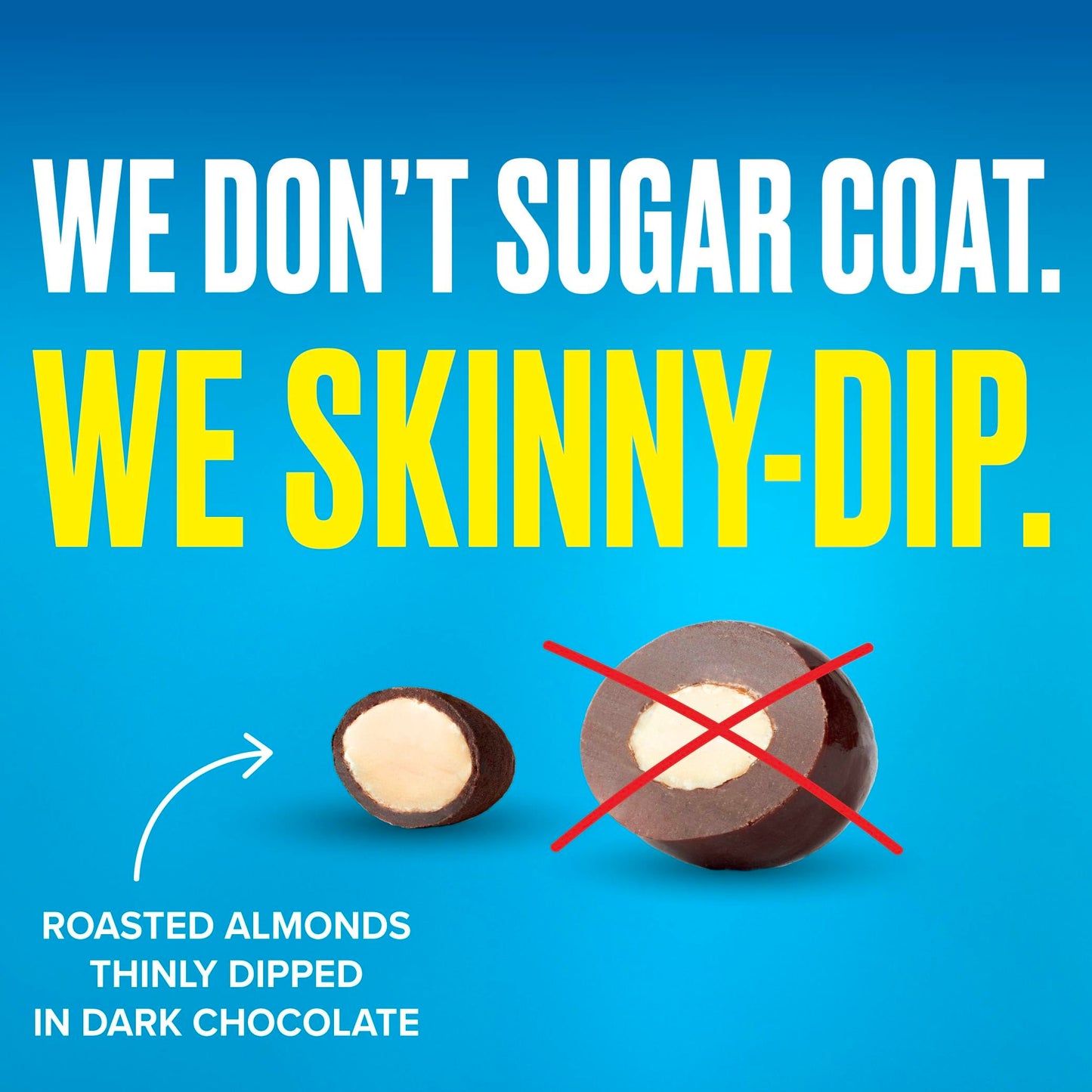 Viral SkinnyDipped Variety Pack - Low Sugar Almonds (25 Mini Bags, 11.5oz)