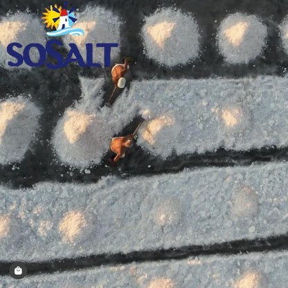 SoSalt, Fine Natural Sea Salt, Sicilian, 27.56 lb (12.5 kg)