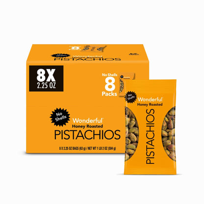 Wonderful Pistachios No Shells - Viral Flavors Variety Pack, Premium Roasted (6.75 oz)