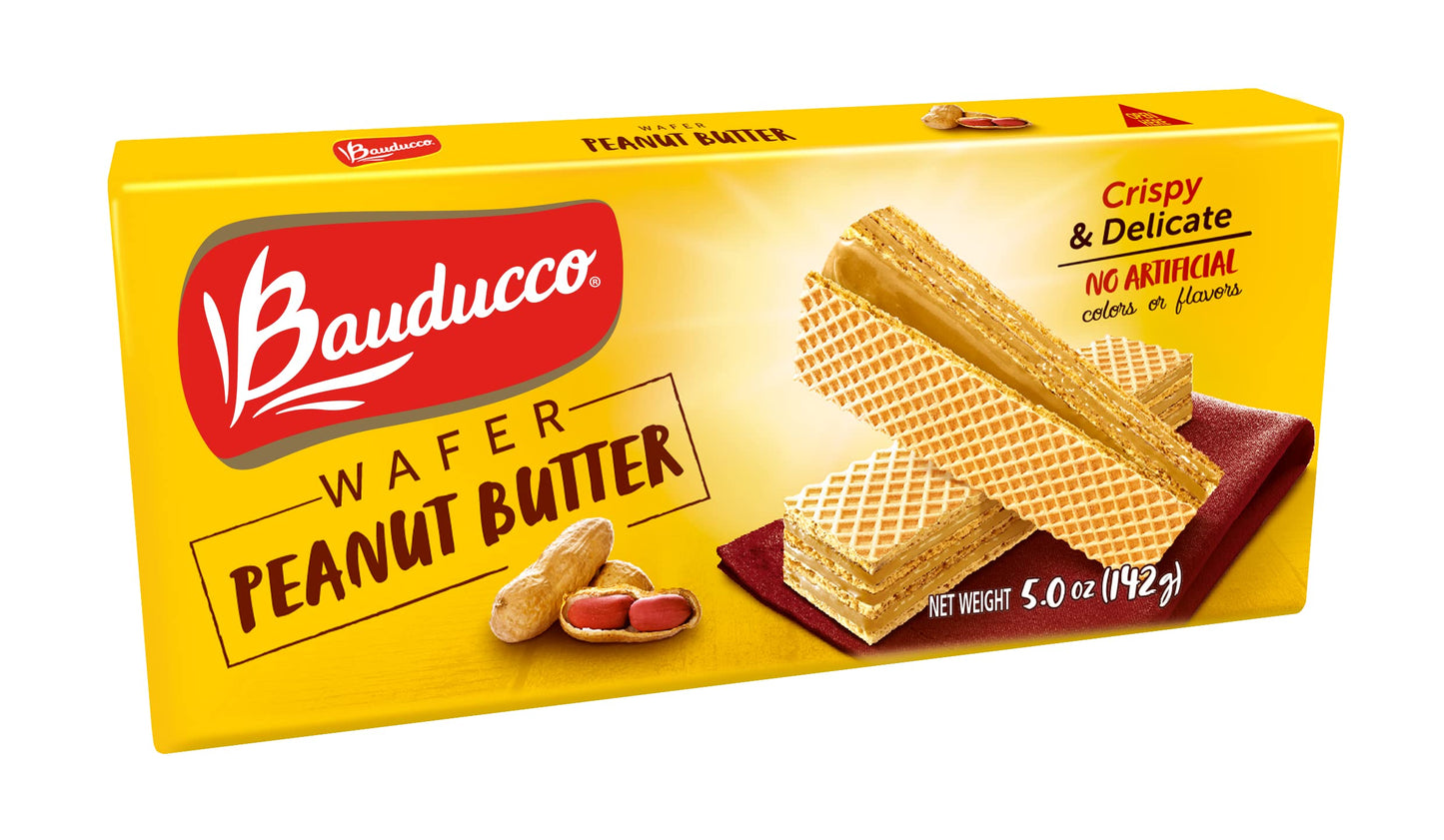 TikTok Viral Bauducco Wafer Cookies - Italian Chocolate & Vanilla