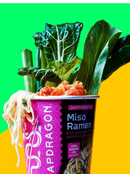 Instant Miso Noodle Bowls Bundle 6 Units. 2.2 Oz  Authentic Flavor and Gluten Free!