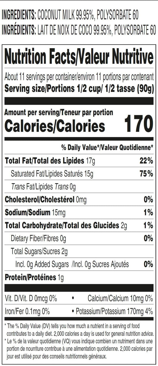 Aroy-D Coconut Milk, 33.8 Fluid Ounce