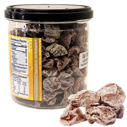Salted Dried Asian Seedless Plums, Prunes, Xi Muoi, Childhood Snack, Sweet & Sour Delight. 8.8 oz (250g)