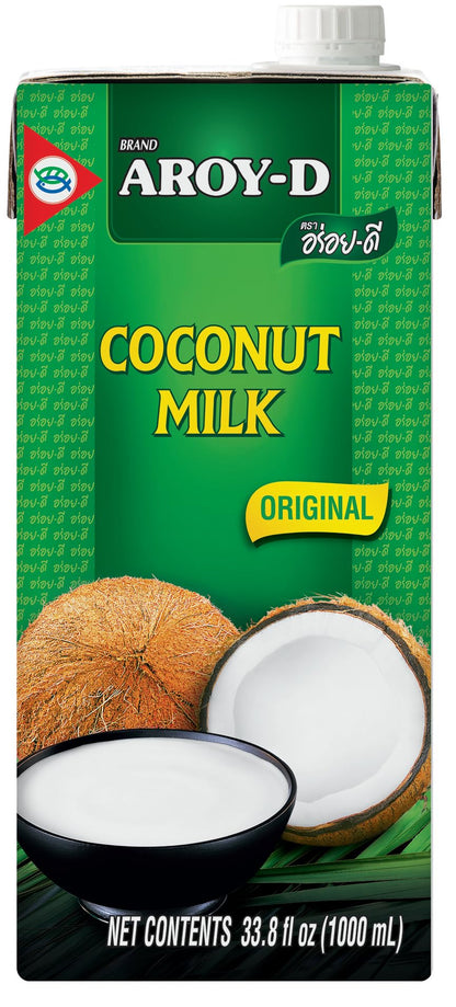 Aroy-D Coconut Milk, 33.8 Fluid Ounce