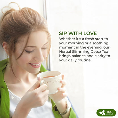 Herbal Slimming Detox Tea | Loose Leaf Blend for Daily Rituals and Clean Living