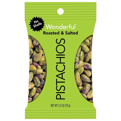 Wonderful Pistachios No Shells - Viral Flavors Variety Pack, Premium Roasted (6.75 oz)