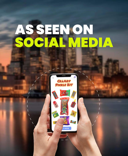 TikTok Viral - Chamoy Pickle Kit, Complete DIY Mexican Candy Set | All Ingredients Included