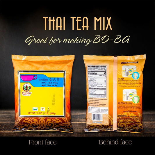 Thai Tea Mix (Pantai) 16 oz (1lb.) Thai Iced Tea Traditional Restaurant Style.