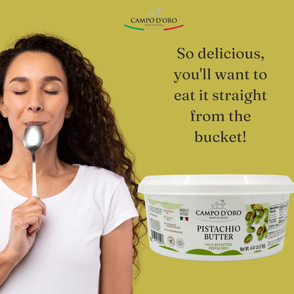 Campo D’Oro, Pistachio Butter Cream, 4.4 lb