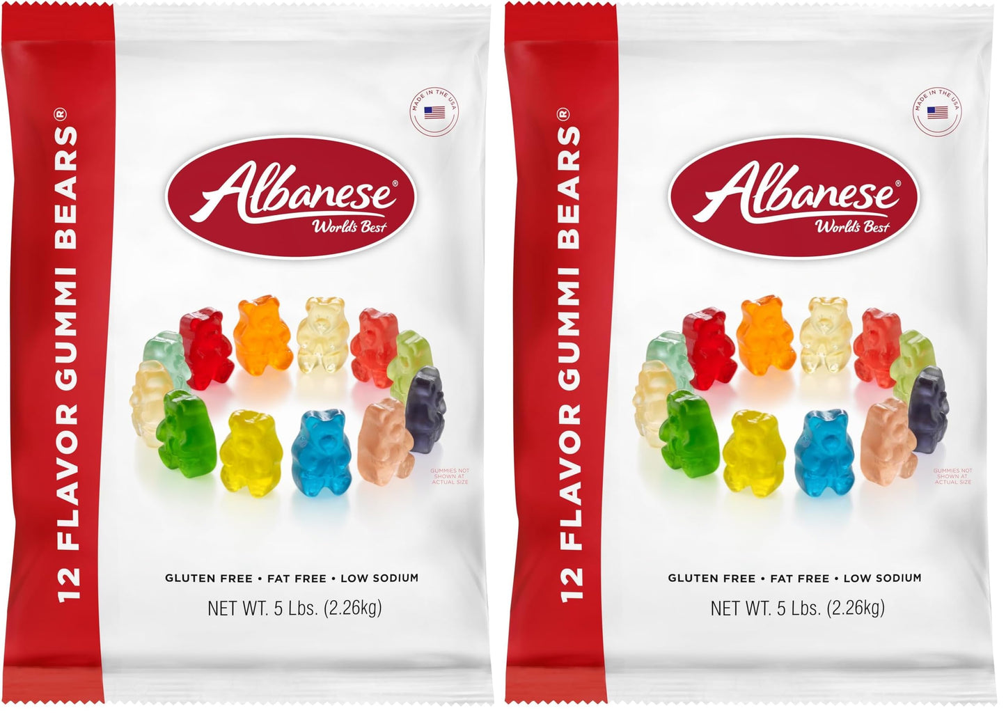 TikTok Viral Albanese Gummi Bears - World's Best 12 Flavors