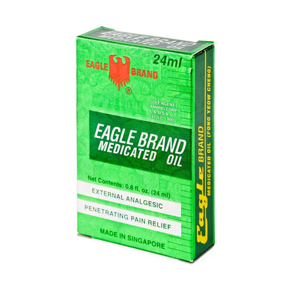 EAGLE BRAND MEDICATED OIL 24ML (O.8 OZ)