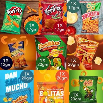 Guatemala International Snack Box | 19 Authentic Treats + Free Gift