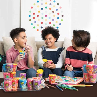 TikTok Viral - Juicy Drop Gummy Dip 'N Stix, Interactive Sour Candy 8-Pack | Sweet & Tangy Fun