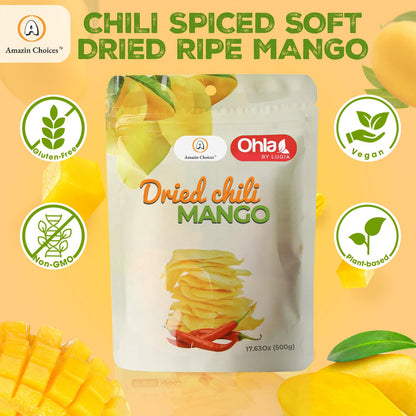 Amazin Choices Dried Chili Mango, 17.63 Oz.
