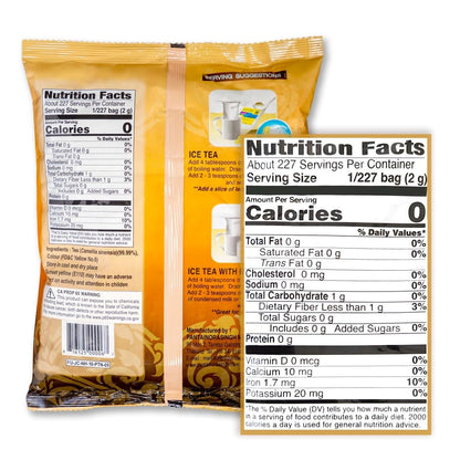 Thai Tea Mix (Pantai) 16 oz (1lb.) Thai Iced Tea Traditional Restaurant Style.