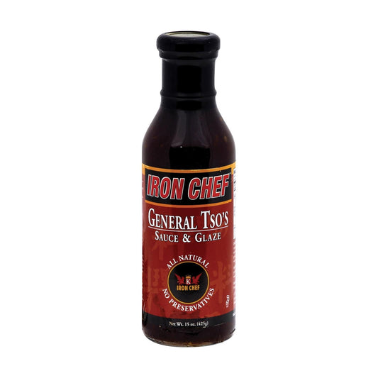 Iron Chef General Tso's Sauce & Glaze, 15 Oz, 6 Pack