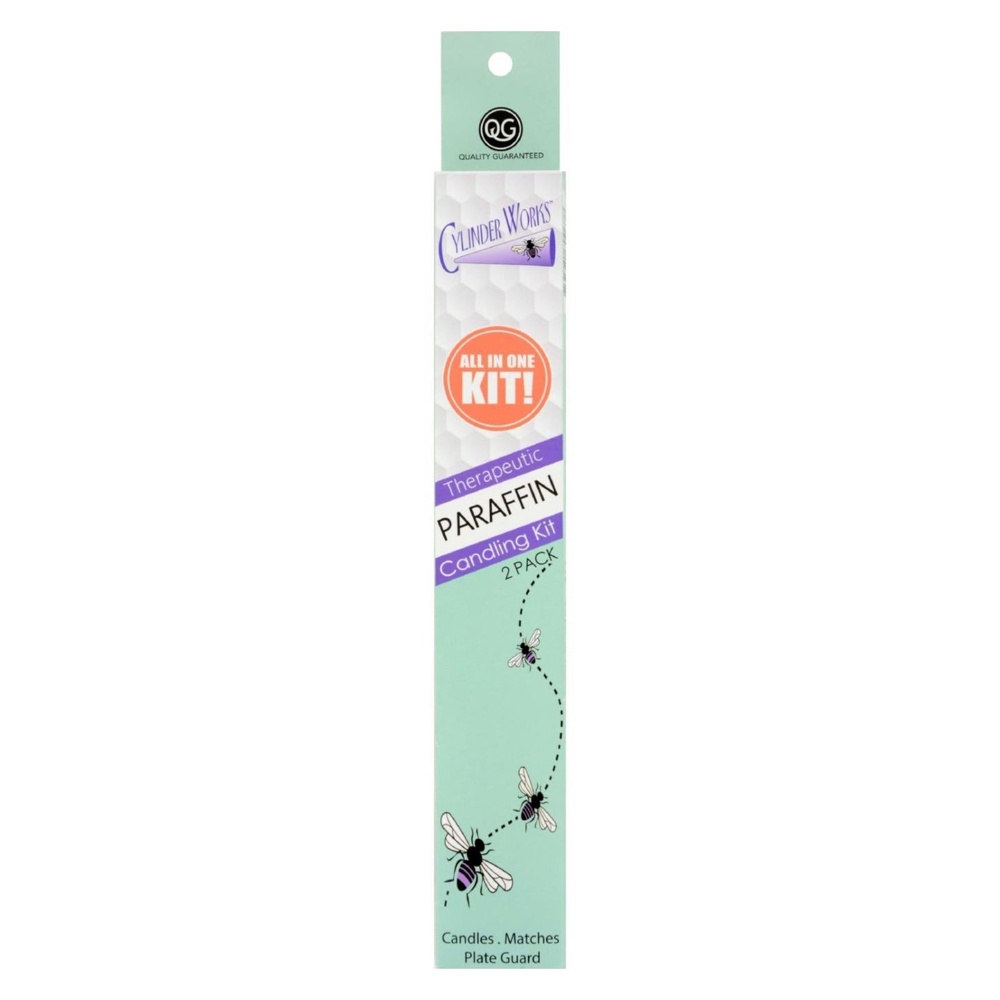 Cylinder Works - Paraffin Natural Ear Candles - 2 Pack