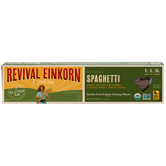 Revival Einkorn - 'Spaghetti' Organic Einkorn Whole Wheat Pasta (250G)