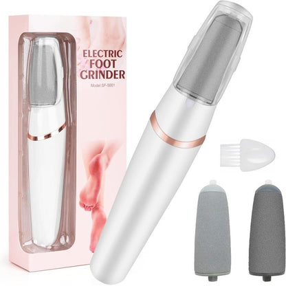 Tiktokshopbacktoschool Rechargeable Electric Foot Dead Skin Remover, Cordless Pedicure Machine, Foot Grinder, Portable Foot File Cleaning Tool for Home and Travel, Winter Gift, Valentine'S Day Gift, Electric Foot File, Foot Dead Skin Remover