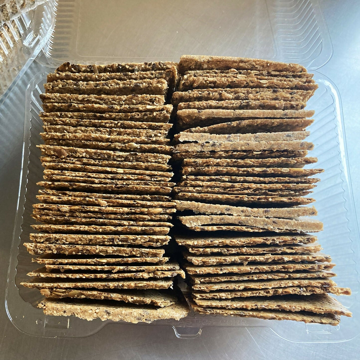 Norwegian Baked Knekkebrød - Sea Salt Flakes Organic - 2.5 LB Bulk Bag