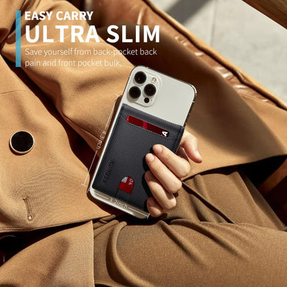 RUNBOX Slim Leather Wallet w/ RFID & 11 Card Slots