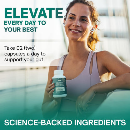 Christensenella Minuta and Akkermansia, Bifidobacterium longum, 8 Probiotic Strains, 50 Billion CFU with Cranberry Extract, Gut Health & Immune Support