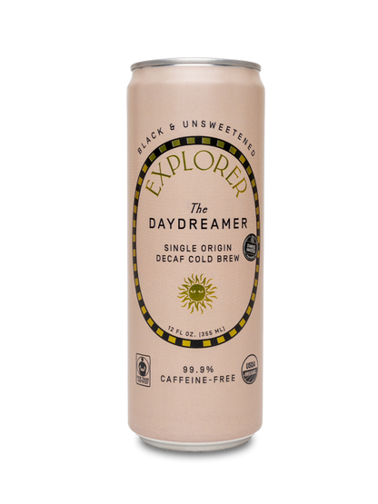 RTD Cold Brew Cans | Choose Your Caffeine Level | Unsweetened 12-Pack