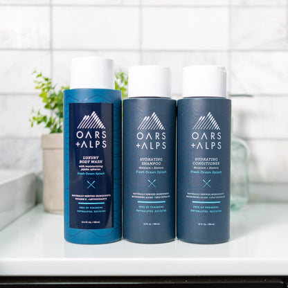 Oars + Alps Fresh Ocean Splash Shower Bundle