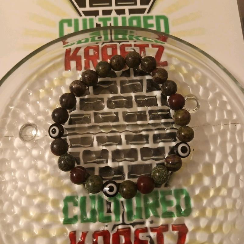 Blood Stone Protection Wrist Piece