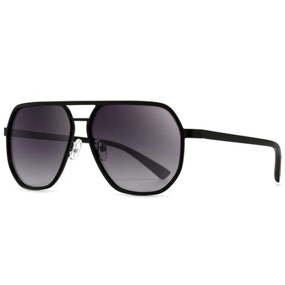 〖Dealsforyoudays〗Sungait Polygon Aviator Sunglasses for Men Polarized Trendy Square Sun Glasses Retro Pilot Shades UV Protection
